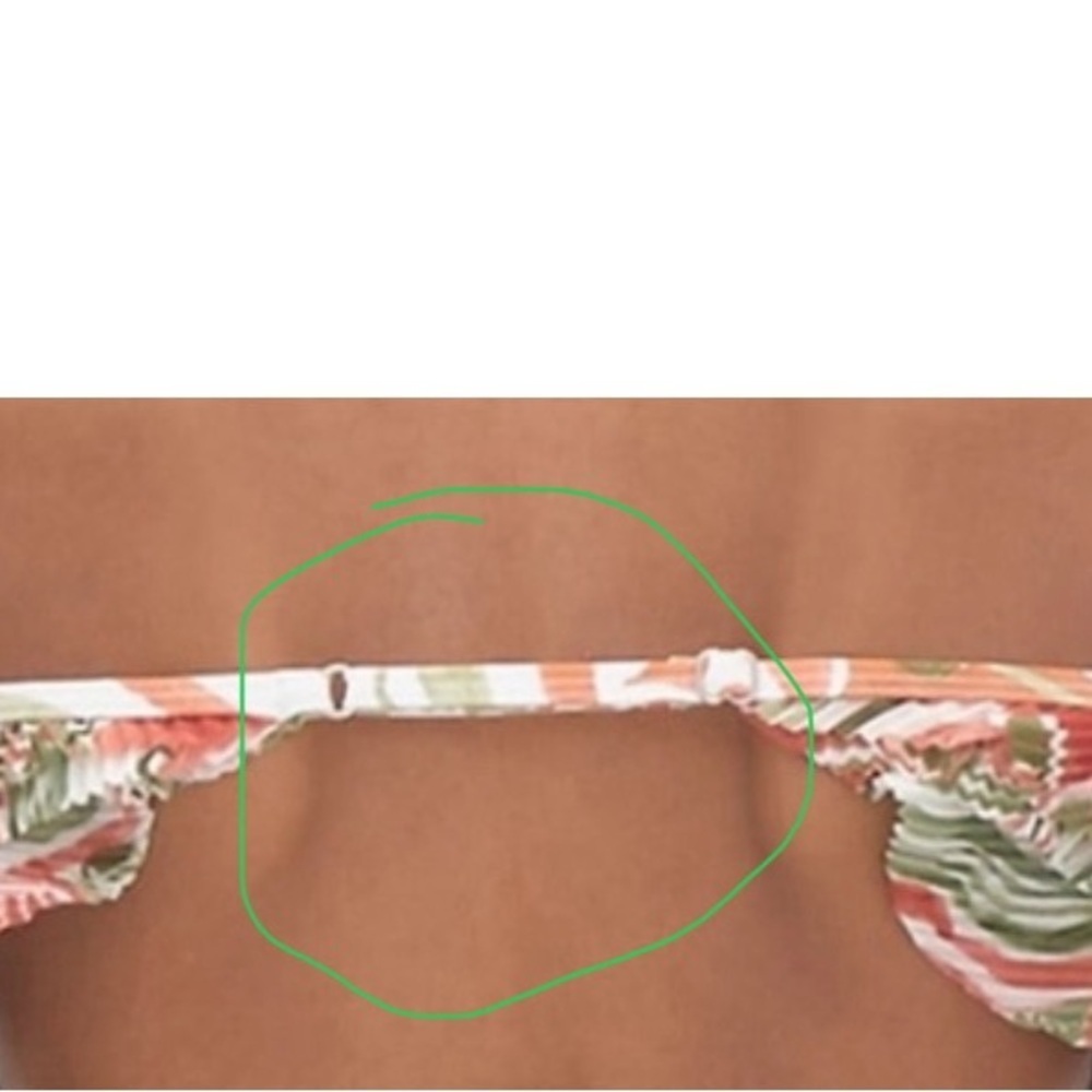 NWT Andrea Iyamah Salama Ruffled Off-The-Shoulder Bikini SET Top S, bottom M - Picture 14 of 14